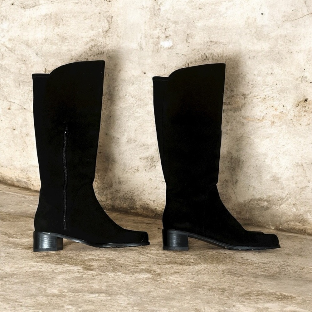 NWOT Stuart Weitzman Elegant Black Knee-High Women's Boots